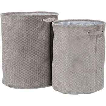 Koše na prádlo sada 2ks šedá LK9575 GREY