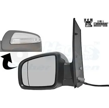 Auto zrcátko Vnější zpětné zrcátko VAN WEZEL 3081815