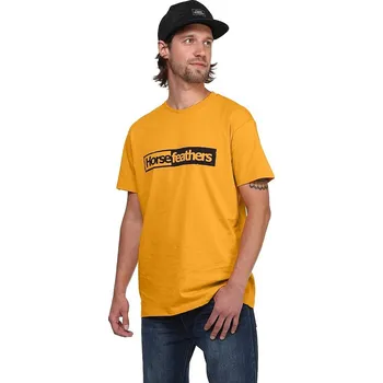 tričko Horsefeathers Block - Cadmium M