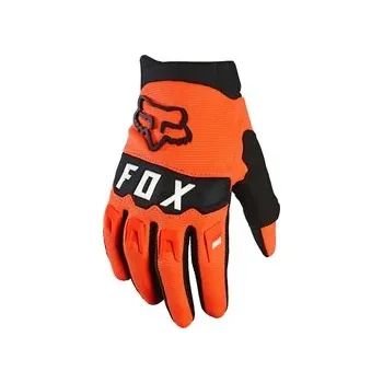 Moto rukavice Dětské rukavice FOX Youth Dirtpaw Glove Race Flo Orange 2023, Velikost YXS