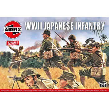 Plastikový model Airfix Classic Kit VINTAGE figurky A00718V - Japanese Infantry (1:76)