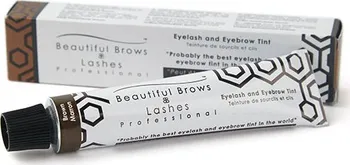 Barva na řasy a obočí Beautiful Brows Barva na řasy a obočí 20 ml tmavě hnědá