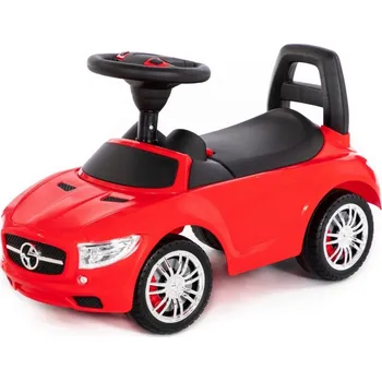 Dětské vozidlo Dětské odrážedlo se zvuky SuperCar červené