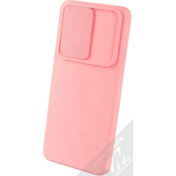 Pouzdro na mobilní telefon 1Mcz CamShield Soft ochranný kryt pro Samsung Galaxy A33 5G světle růžová (light pink)