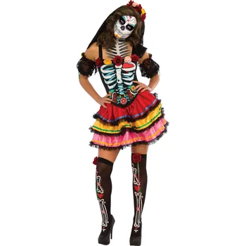 Karnevalový kostým Rubies USA Day of the Dead Seniora D varianta: L 42/44