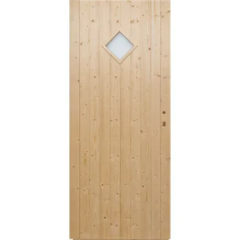 Interiérové dveře Hrdinka Palubkové dveře Koso 80 cm Pravé