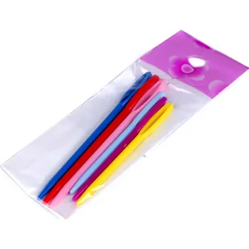 Plastové jehly tupé mix 6ks sada