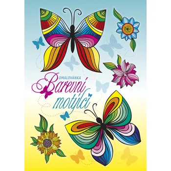 omalovánky OMALOVÁNKY A5 - MOTÝLCI