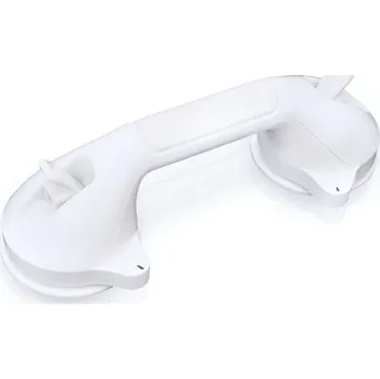 Madlo do koupelny HomeLife Multifunkční madlo s indikátorem bezpečného přisátí bílá