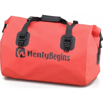 Motodoplněk Vodotěsná brašna na sedadlo spolujezdce, HenlyBegins (červená, objem 60 l)