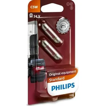 Autožárovka Žárovka, osvětlení poznávací značky PHILIPS 13844B2