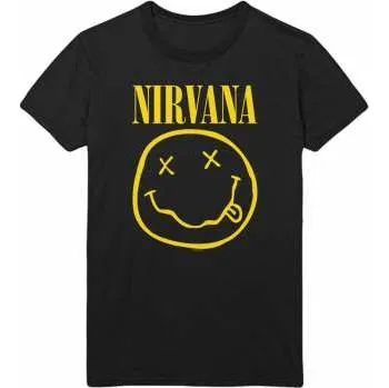 Pánské tričko Merch Nirvana: Tričko Flower Sniffin XXXXL