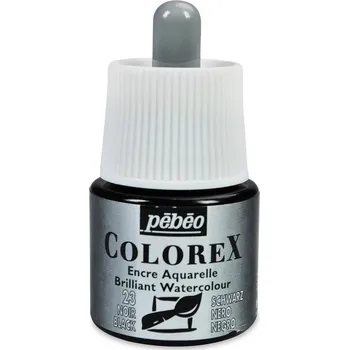 PEBEO akvarelový inkoust Colorex, Ivory black 23