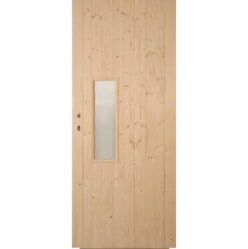 Interiérové dveře Hrdinka Palubkové dveře Horizon - zámek 80 cm Levé