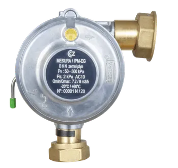 Mesura B6 EG rohový regulátor tlaku plynu