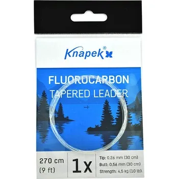 Muškařský Fluorocarbonový ujímaný návazec 270cm 1x