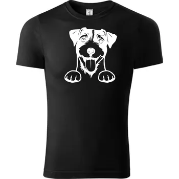 Chlapecké tričko Fenomeno Dětské tričko Pes - černé Velikost: 158cm/12 let