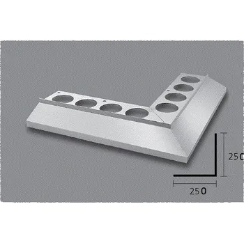 okap Okapnice maxi AL přírodní - roh vnější