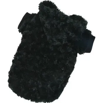 Obleček pro psa Mikina Fuzzy - černá XS
