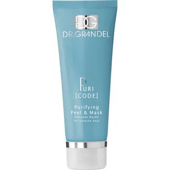Léčba akné DR GRANDEL GmbH Purifying Peel & Mask 75 ml - čistící maska s gelovou texturou 2 v 1 peelinguje pokožku, působí proti akné a nečistotám