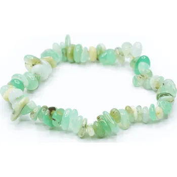 Náramek Milujeme Kameny Chryzopras - náramek sekánek NS21 84595