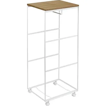 Koš na prádlo YAMAZAKI Vozík prádelní Tosca 4936, bílý