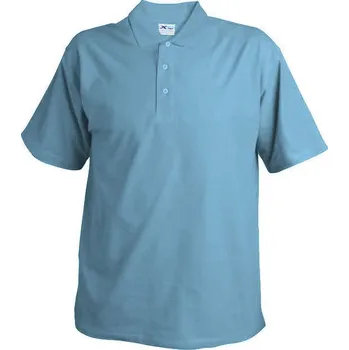 XFER 190 pánská hladká polokošile - DOPRODEJ Barva: nebesky modrá, Velikost: S