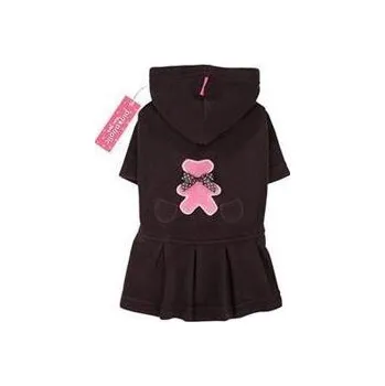Obleček pro psa Pinkaholic šaty Mama Bear hnědá varianta L