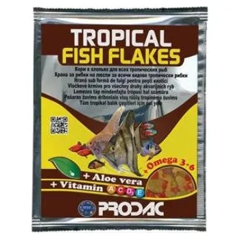 Krmivo pro rybičky Krmivo pro ryby Prodac Tropical fish Flakes 12g