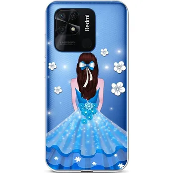 Pouzdro na mobilní telefon Kryt Xiaomi Redmi 10C Blue Princess (obal neboli pouzdro na Xiaomi Redmi 10C)