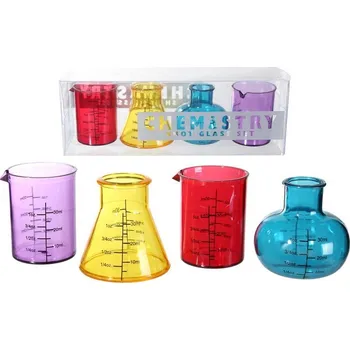 Žertovný předmět Chemické panáky - 4 ks