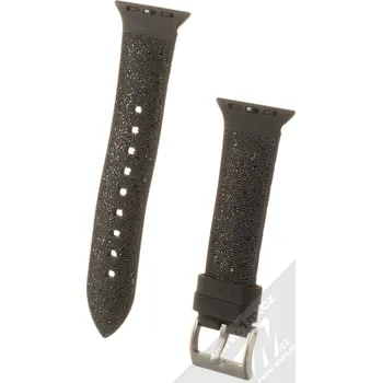 Řemínek na hodinky Kingxbar Crystal Fabric Band řemínek pro Apple Watch 1/2/3/4/5/6/7/SE 38/40/41mm 38143