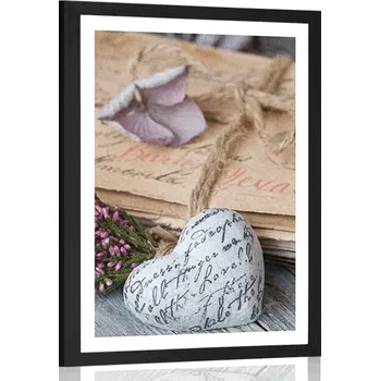 Plakát Dovido Plakát s paspartou nostalgické listy