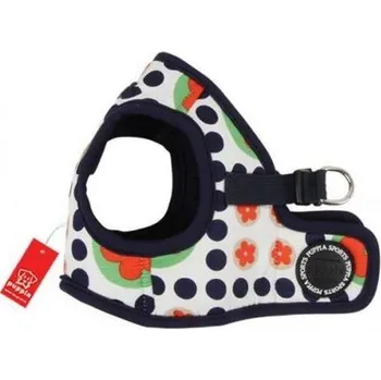 Postroj pro psa Puppia kšíry Blossom Harness B - námořnická modrá varianta XS