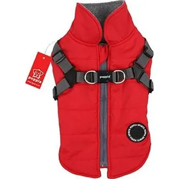 Obleček pro psa Puppia psí vesta MOUNTAINEER II červená varianta S