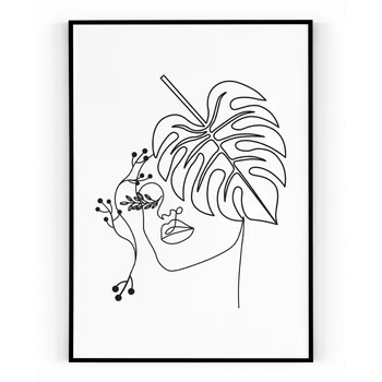 Plakát Plakát / Obraz Zasněná Pololesklý saténový papír A4 - 21 x 29,7 cm