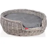 Proutěný pelíšek Provances poduškou kulatý 50x50x17cm