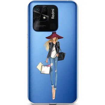 Pouzdro na mobilní telefon Kryt Xiaomi Redmi 10C Lady 2 (obal neboli pouzdro na Xiaomi Redmi 10C)