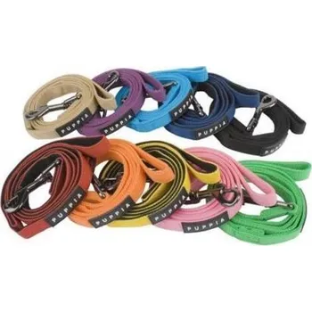 Vodítko pro psa Puppia Two Tone vodítko - S varianta hnědá