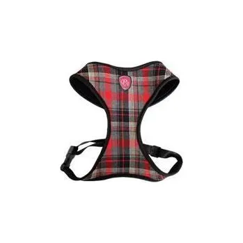 Postroj pro psa Puppy Angel Checky Comfy kšíry - červené varianta XL