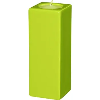 Svícen by inspire Svícen Quadro high (5,5x15cm), zelená