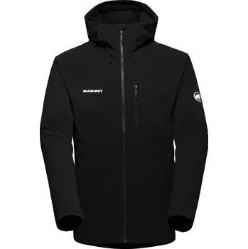 Mammut Mammut Ultimate Comfort SO Hooded Jacket Men Barva - Velikost: Černá - XXL