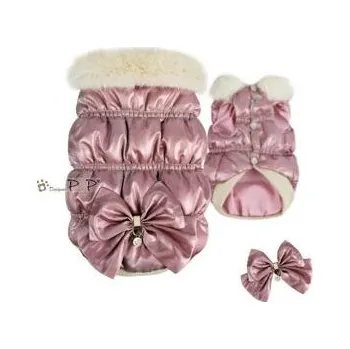 Obleček pro psa Vesta pro psy Pretty Pet Diamond Bow - růžová varianta M