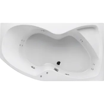 Vana Santech plus SANTECH hydromasážní vana FONTANA BODY 200, 170x95 cm, automatický dohřev vody zdarma Varianta: Pravá + doprava zdarma + při platbě převodem sleva