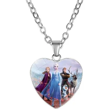 Náhrdelník Načančaná.cz Dětský řetízek s přívěskem Ledové království