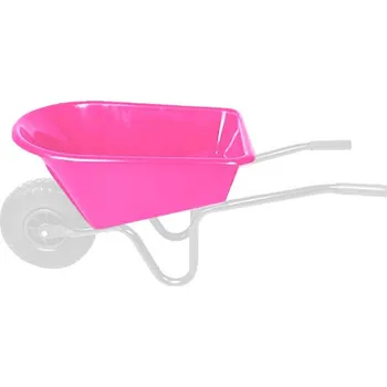 Kolečko Náhradní korba na kolečko stavební dětské KIDS 30L růžové