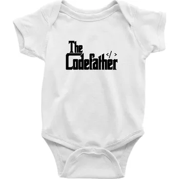 Kojenecký body The codefather - Body kojenecké s krátkým rukávem - Krátký r. 12-18 měs ( Bílá )