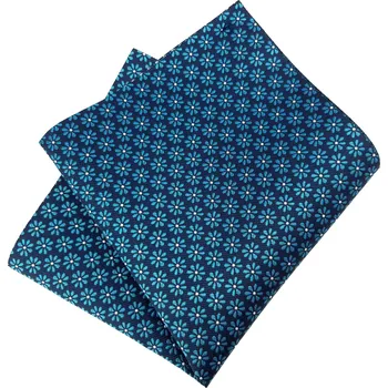 Pánské sako HEDVA ČESKÝ BROKÁT Kapesníček PESh 400 kytička tmavě modrá KRB Barevná varianta: modrá