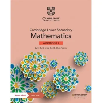 Anglický jazyk Cambridge Lower Secondary Mathematics Workbook 9 with Digital Access (1 Year) - Lynn Byrd, Greg Byrd, Chris Pearce Cambridge University Press