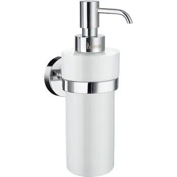 Dávkovač mýdla Home - dávkovač tekutého mýdla - porcelán, chrom HK369P